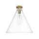 Option Brushed Brass / Clear