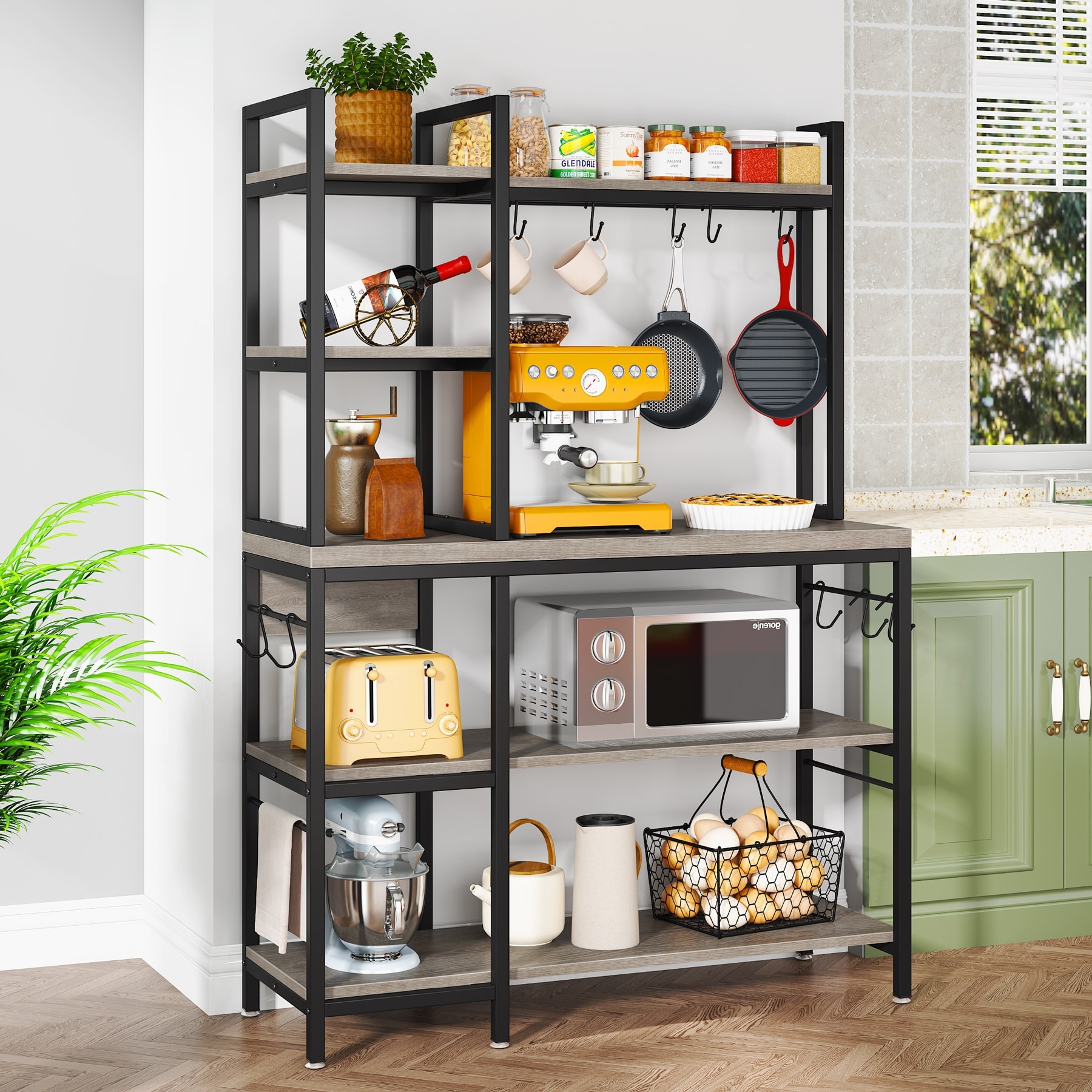 Kitchen baker's rack new arrivals utility storage shelf