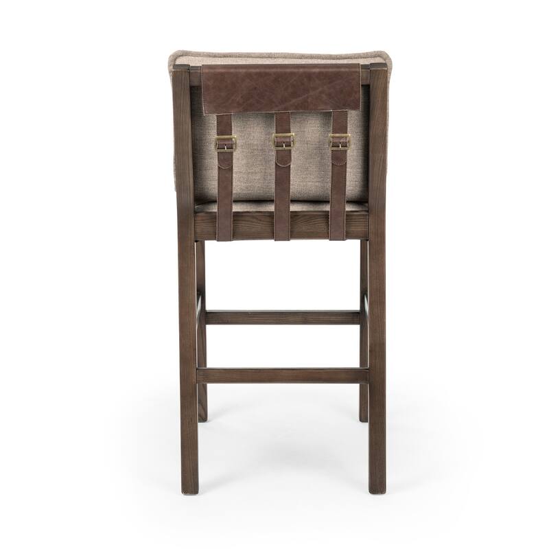 Gilmore Stool-Alcala Fawn-Bar - 20W x 25.5D x 41H