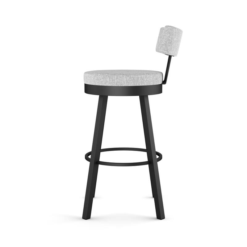 Amisco Morgan Swivel Counter and Bar Stool