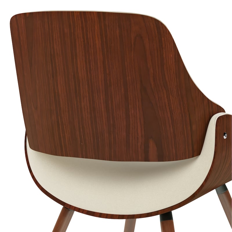 WYNDENHALL Malone Mid Century Modern Bentwood Dining Chair
