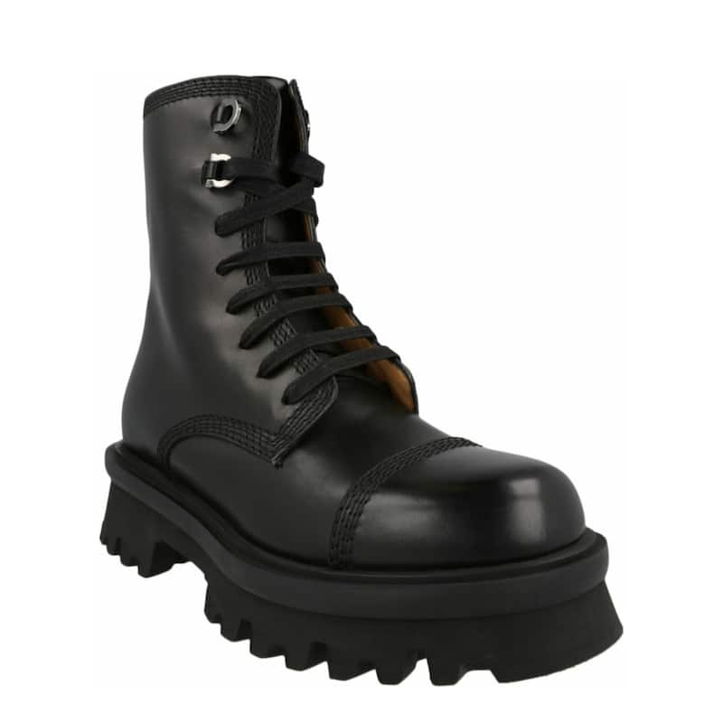 Ferragamo Faraway Demi Combat Boots