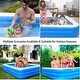 preview thumbnail 5 of 7, Inflatable Kids Swimming Pool - 0.4mm Thick, 120x72x22 inch