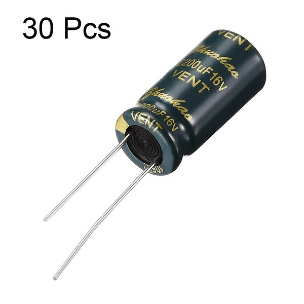 10 x 10V 2200uF Radial Lead Electrolytic Capacitor 10mm x 20mm