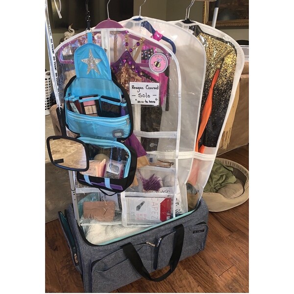 mavii costume rack rolling duffel