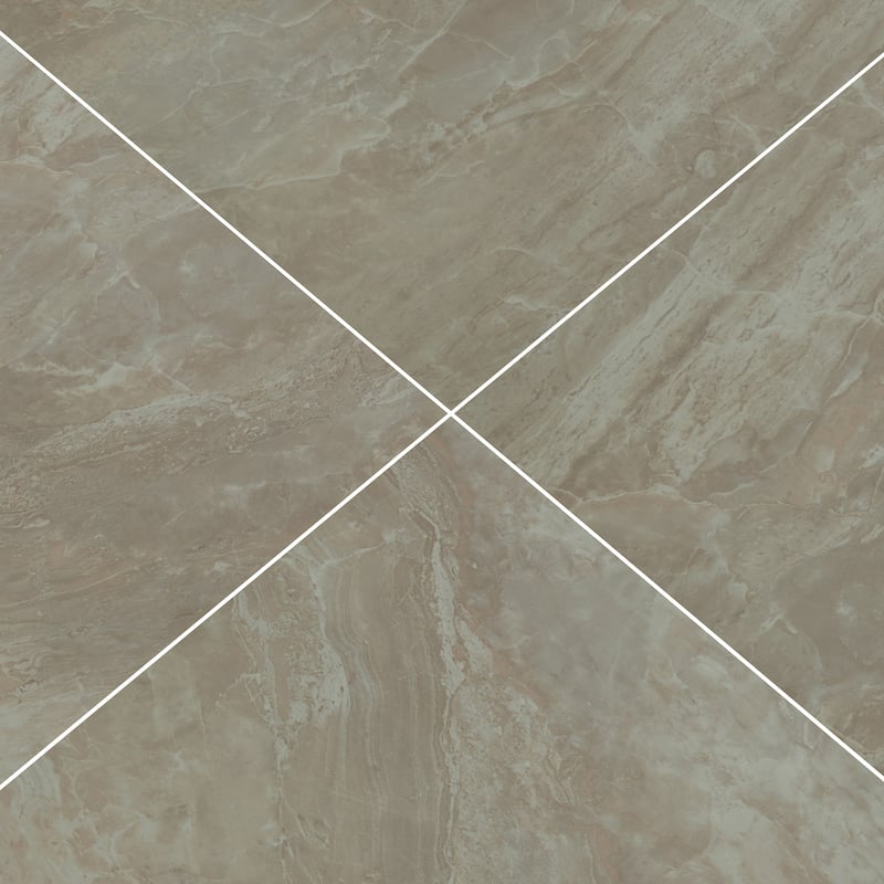 Ackland AKNPTAST24X24P-CA Astoria - 24" x 24" Porcelain Solid Floor