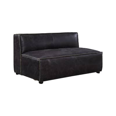 ACME Birdie Modular Armless Loveseat in Antique Slate