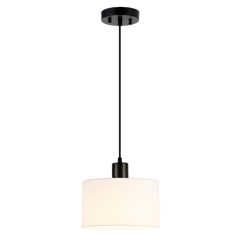 Henri Hand-Blown Metal/Glass Pendant