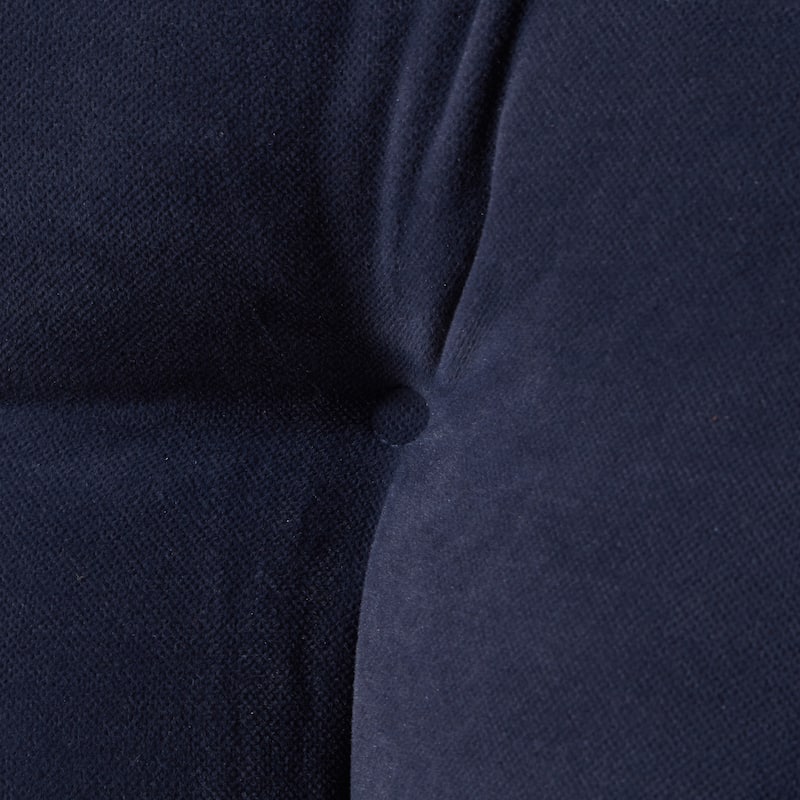 Hyatt Denim Indoor Reversible Microfiber Chair Pads (2-Pack)
