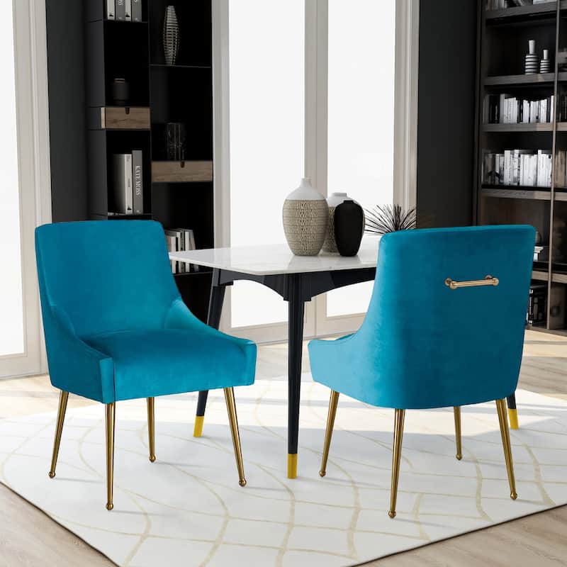 GZMR Upholstered Accent Dining Chairs Side Chairs (Set of 2)