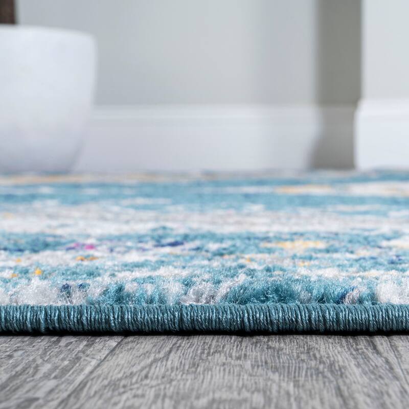 JONATHAN Y Kirman Bohemian Cottage Medallion Area Rug