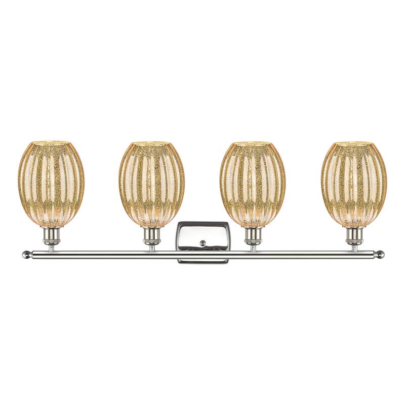 Innovations Lighting Endless Possibilities Ballston - Preston - 4 Light 36" Bulb Shade Bath Vanity Light