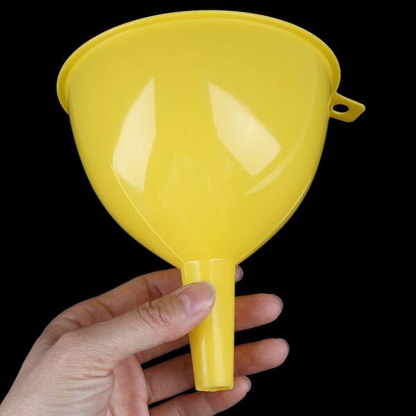 Shop Kitchen Plastic Oil Water Sauce Liquid Transfer Strainer