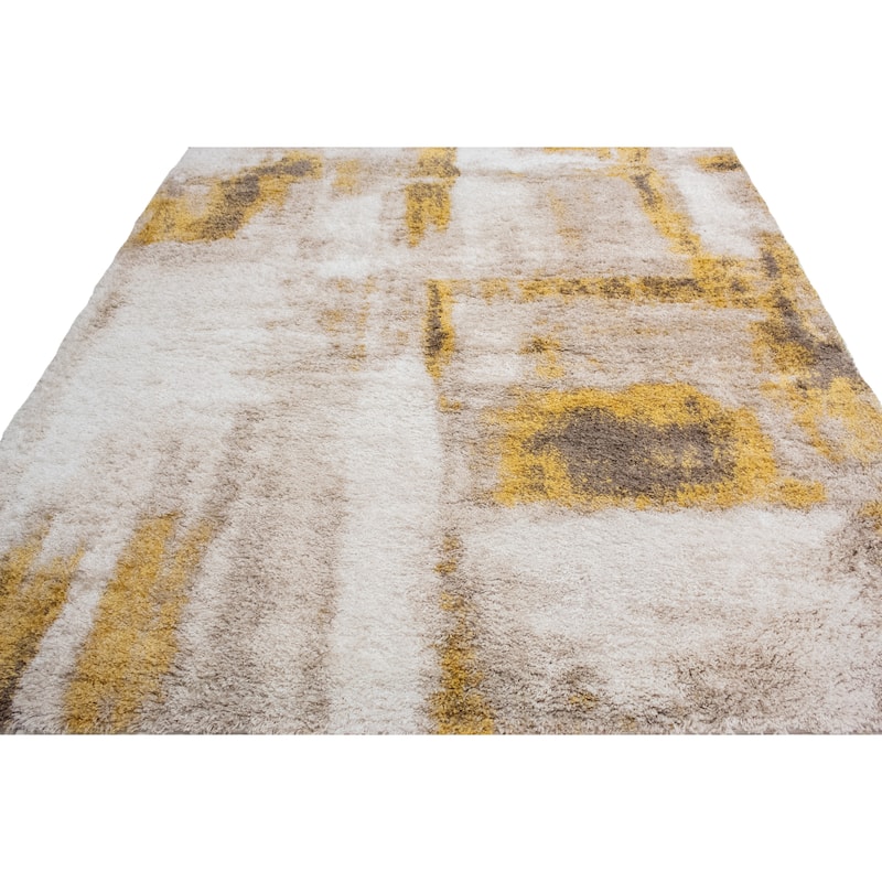 Noori Rug Lux Walsh Abstract Modern 2-inch Thick Shag Rug