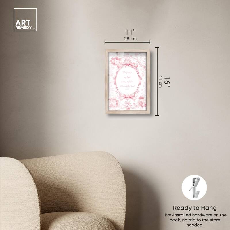 My Light Pink Shadowbox by Art Remedy