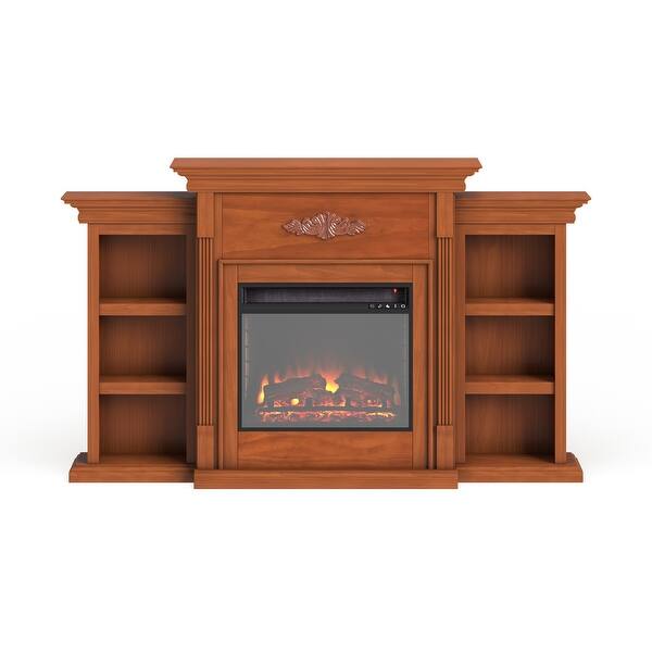 Shop Gracewood Hollow Jennifer 70 Inch Glazed Pine Electric