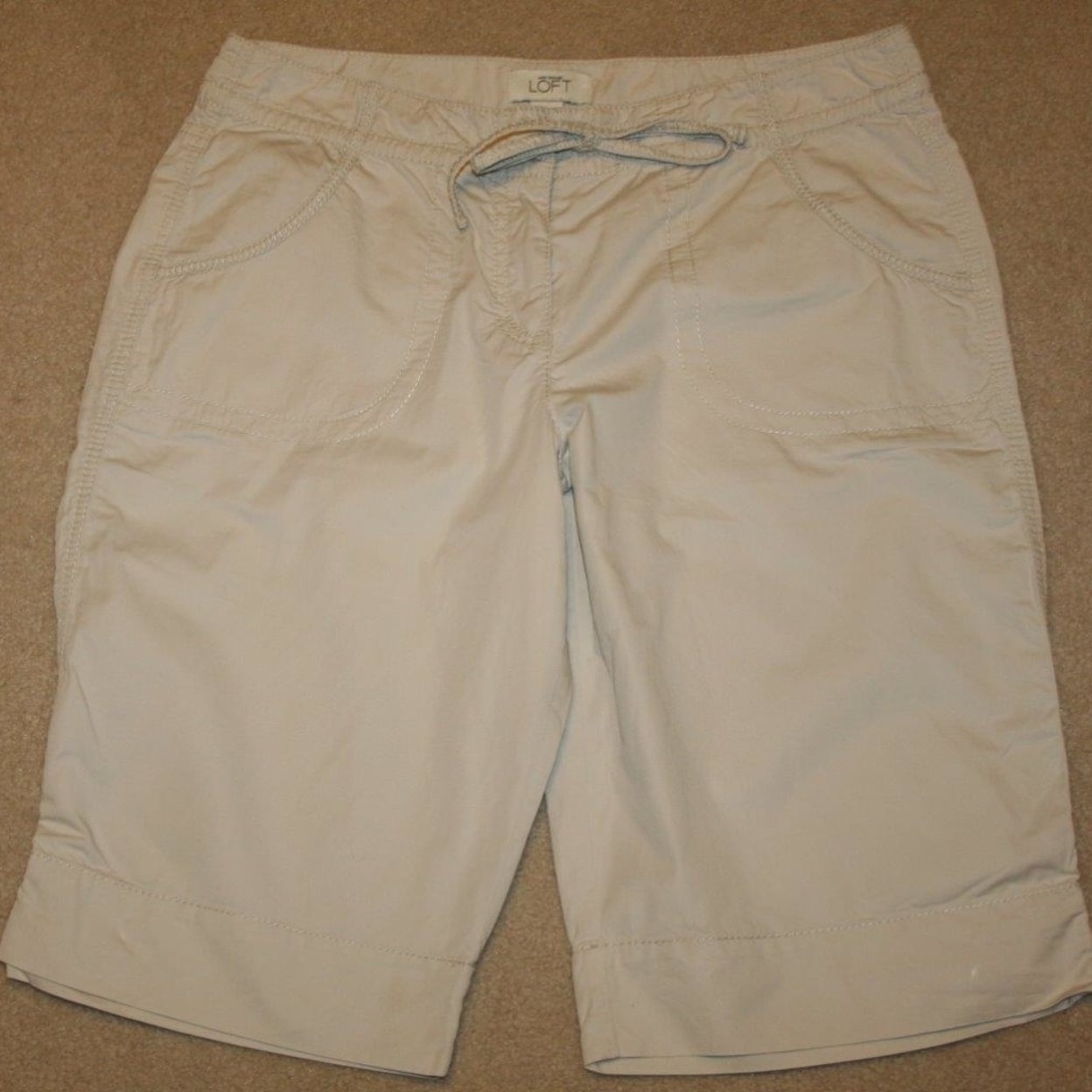 loft cargo shorts