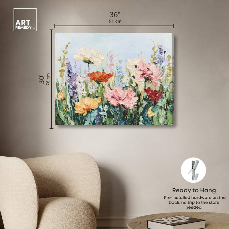 Summer Abundance III Canvas by Art Remedy, Gallery Wrapped