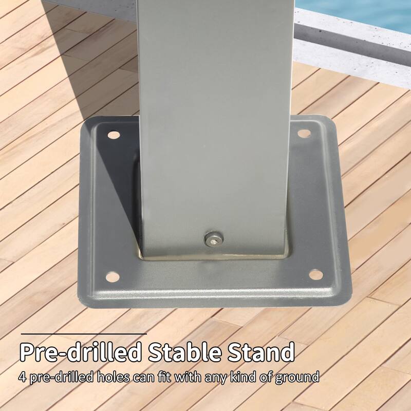11 X 16 FT Outdoor Living Outdoor Retractable Pergola