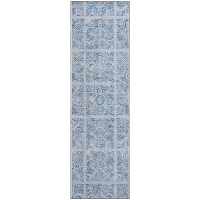 Premium Washable Super Soft Traditional Mosaic Mayfield Rug