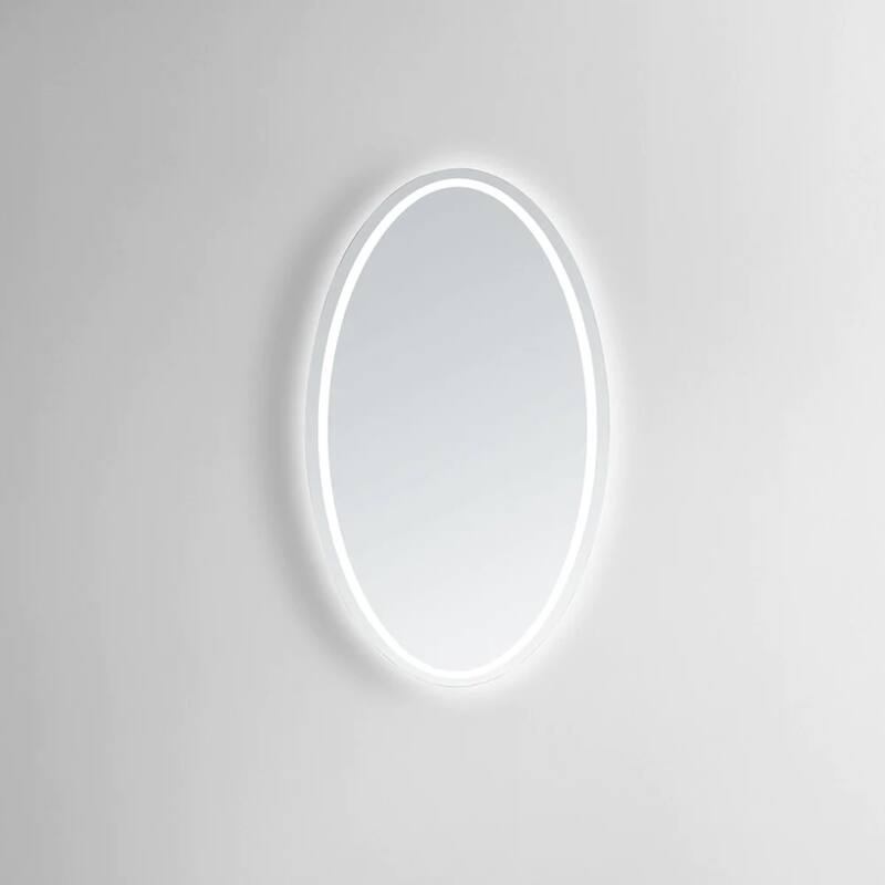 Modern Mirrors Venus Oval Lighted LED Bathroom Vanity Mirror - IP44 - 28*20 - 28*20