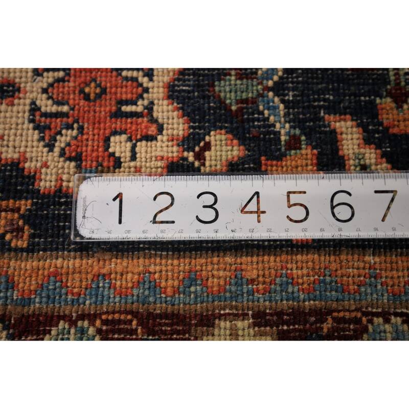 Vegetable Dye Sultanabad Oriental Area Rug Handmade Wool Carpet - 8'3" x 9'7"