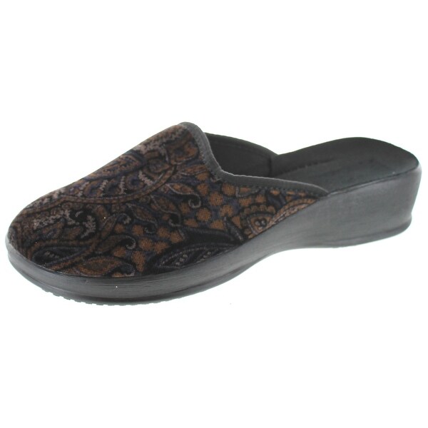 wedge heel house slippers