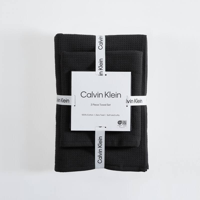 Calvin Klein Eternity Solid Cotton Towel Set
