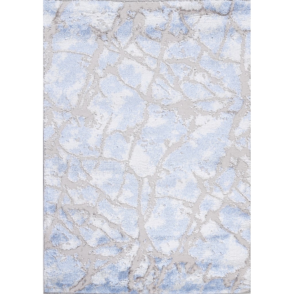 Turkish Oriental Abstract Transitional Rug Contemporary Carpet