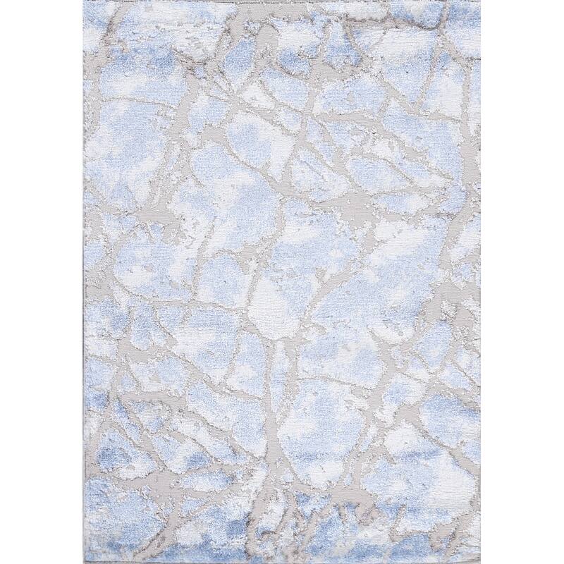 Turkish Oriental Abstract Transitional Rug Contemporary Carpet