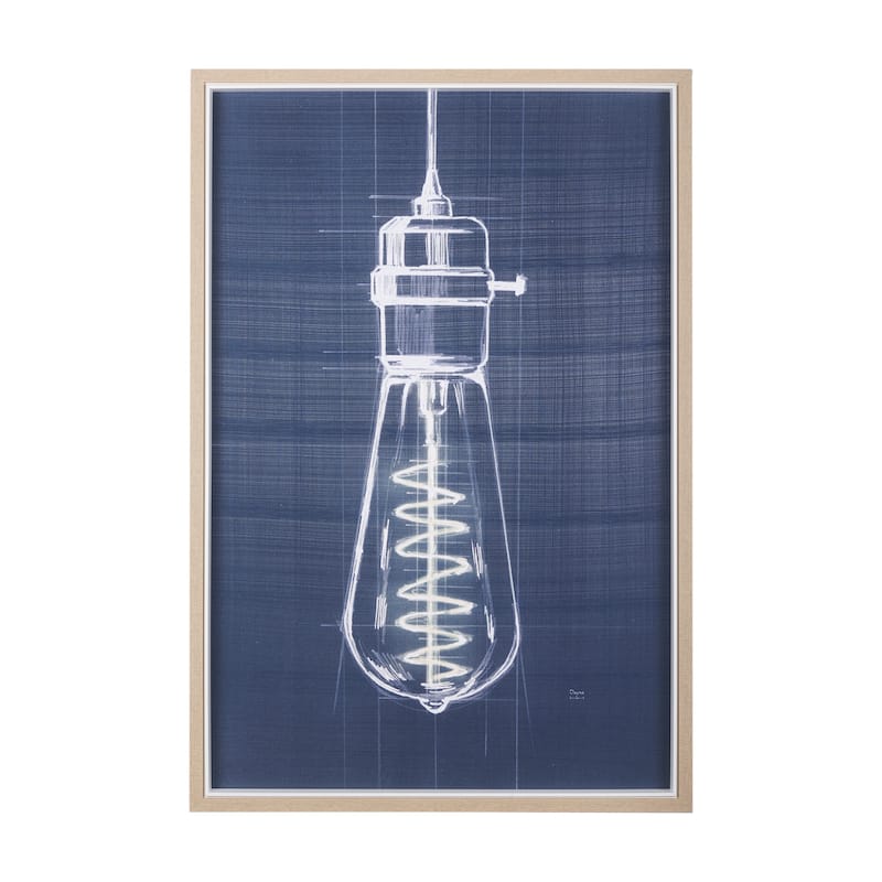 Bright Idea I Framed Art Print