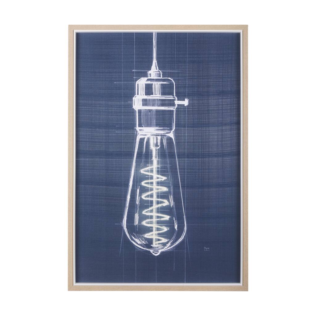 Bright Idea I Framed Art Print