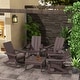 preview thumbnail 48 of 70, POLYTRENDS Shoreside HDPE Eco-Friendly All Weather Square Modern 32" Conversation Table