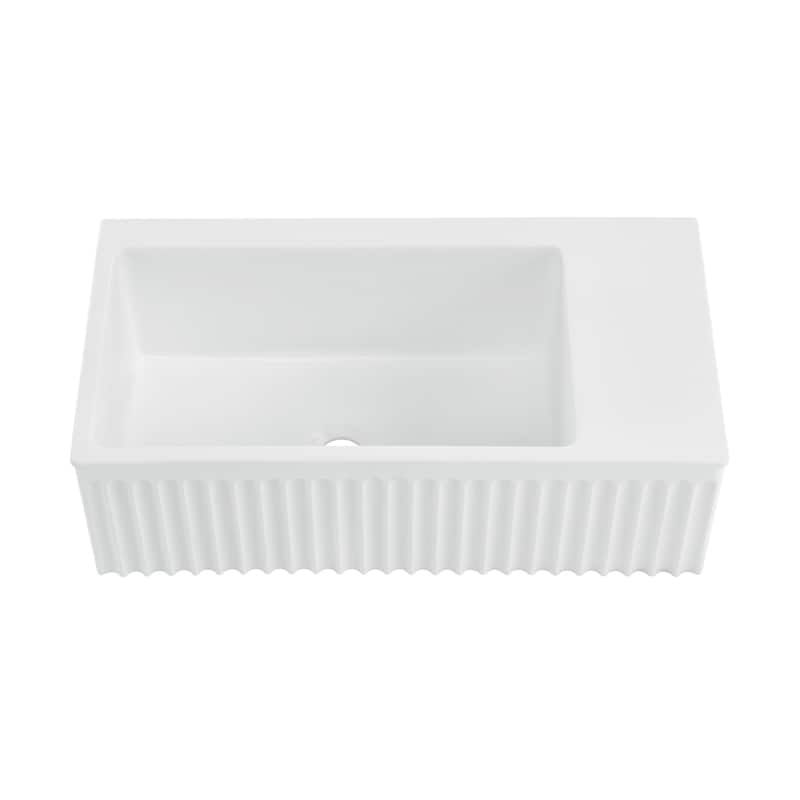 Swiss Madison SM-WS355 Delice 24" Rectangular Stone Composite Wall