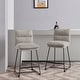 preview thumbnail 1 of 11, Corvus Carson 26-inch Contemporary Counter Stools (Set of 2) Beige