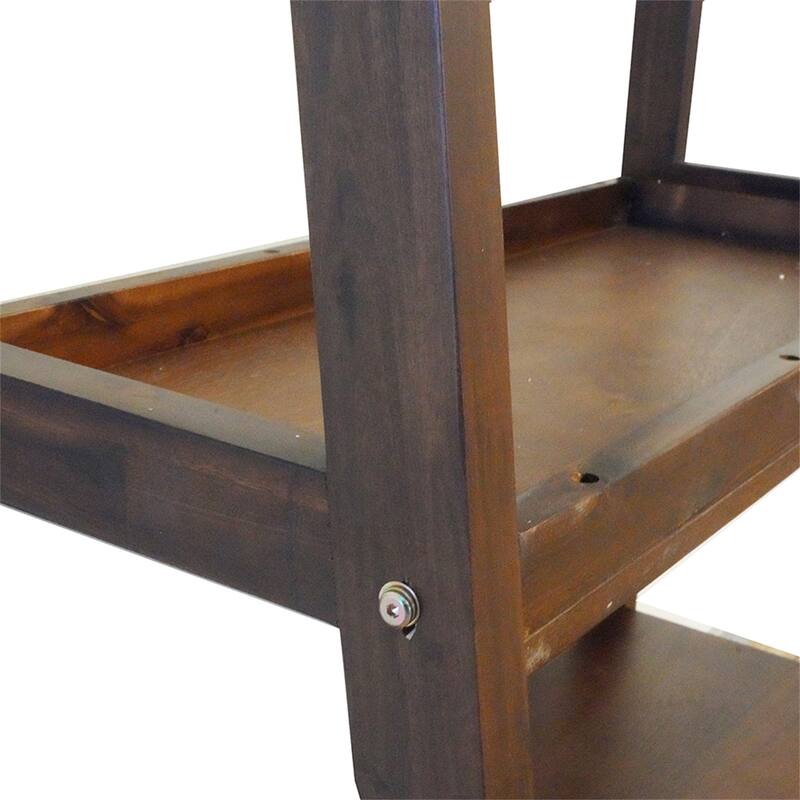 32x17x68" Ladder Shelf, Ladder Style Display Shelf