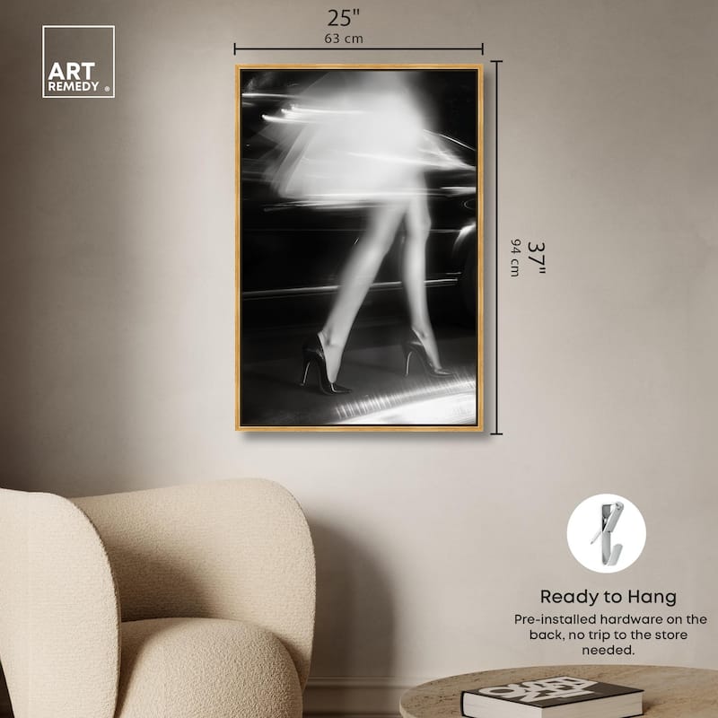 City Light's Dancer Canvas by Art Remedy