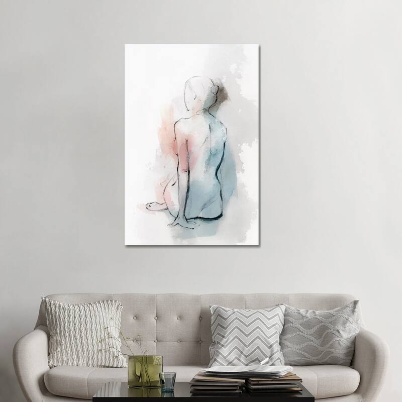 iCanvas "Pastel Woman II" by Isabelle Z Canvas Print - 48x32x1.5