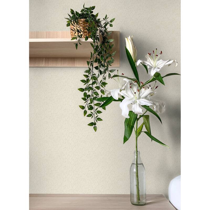 A-Street Prints Mackintosh Cream Textural Wallpaper