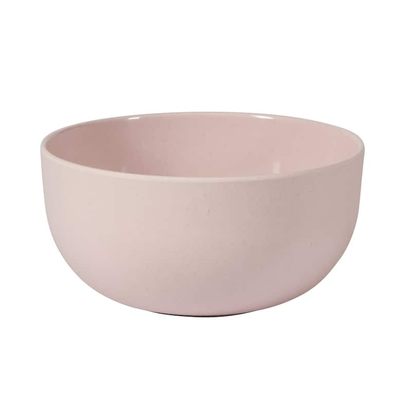 Gibson Home Candy Skies 12 Piece Unbreakable Wheat Straw Melamine Plates and Bowls Dinnerware Set