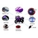 preview thumbnail 38 of 56, Ride-On Electric Motorcycle for Kids, 12V Battery, Throttle Control, LED Wheels, and MP3, Ages 3+