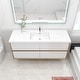 preview thumbnail 37 of 39, Selina 60" Wall Mounted Vanity with Single Sink