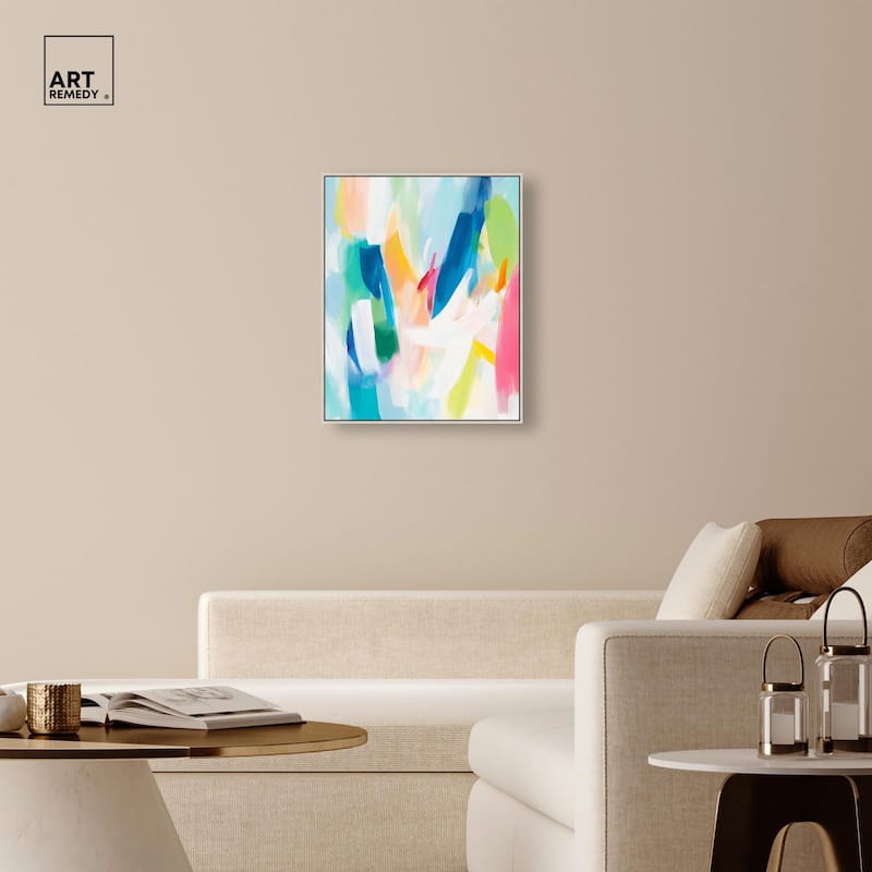 Whirlwind of Color II Canvas by Art Remedy