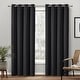 preview thumbnail 25 of 68, ATI Home Academy Total Blackout Grommet Top Curtain Panel Pair