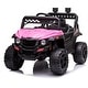 preview thumbnail 18 of 21, 12V Kids Ride On Truck Pink