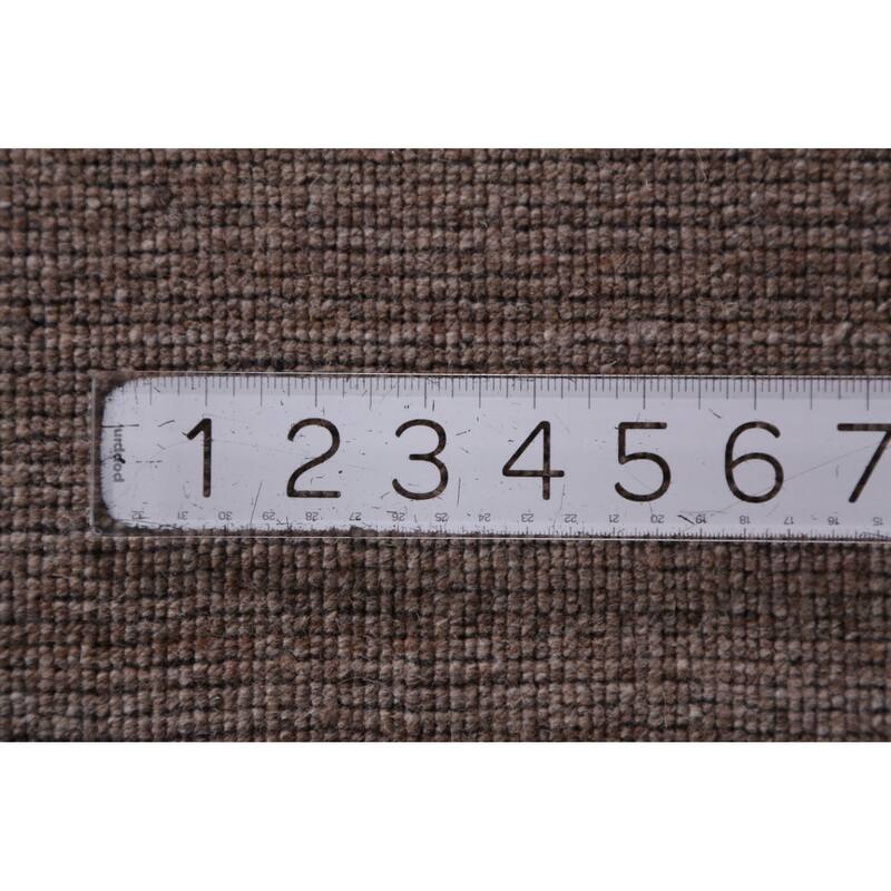 Hand Knotted Oriental 100% Wool Carpet Tribal Animal Pictorial Brown Gabbeh Area Rug - 9' 9'' X 8' 0''