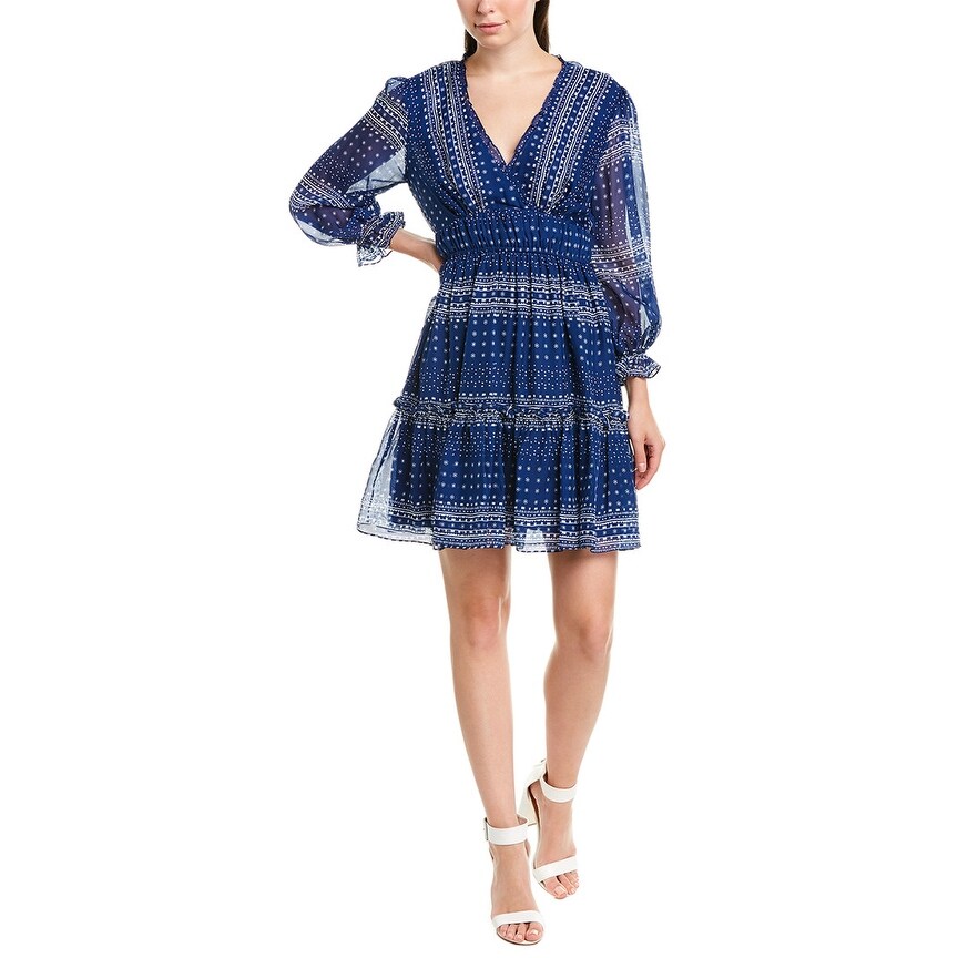 silk a line dress