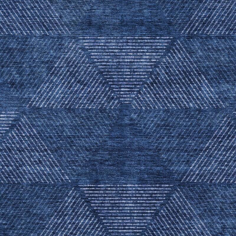 HomeRoots Geometric Transitional Rectangle Outdoor Rug