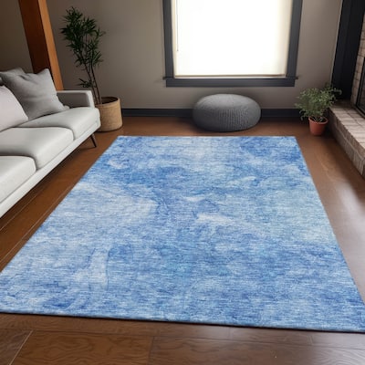 Premium Washable Super Soft Contemporary Marble Mayfield Rug