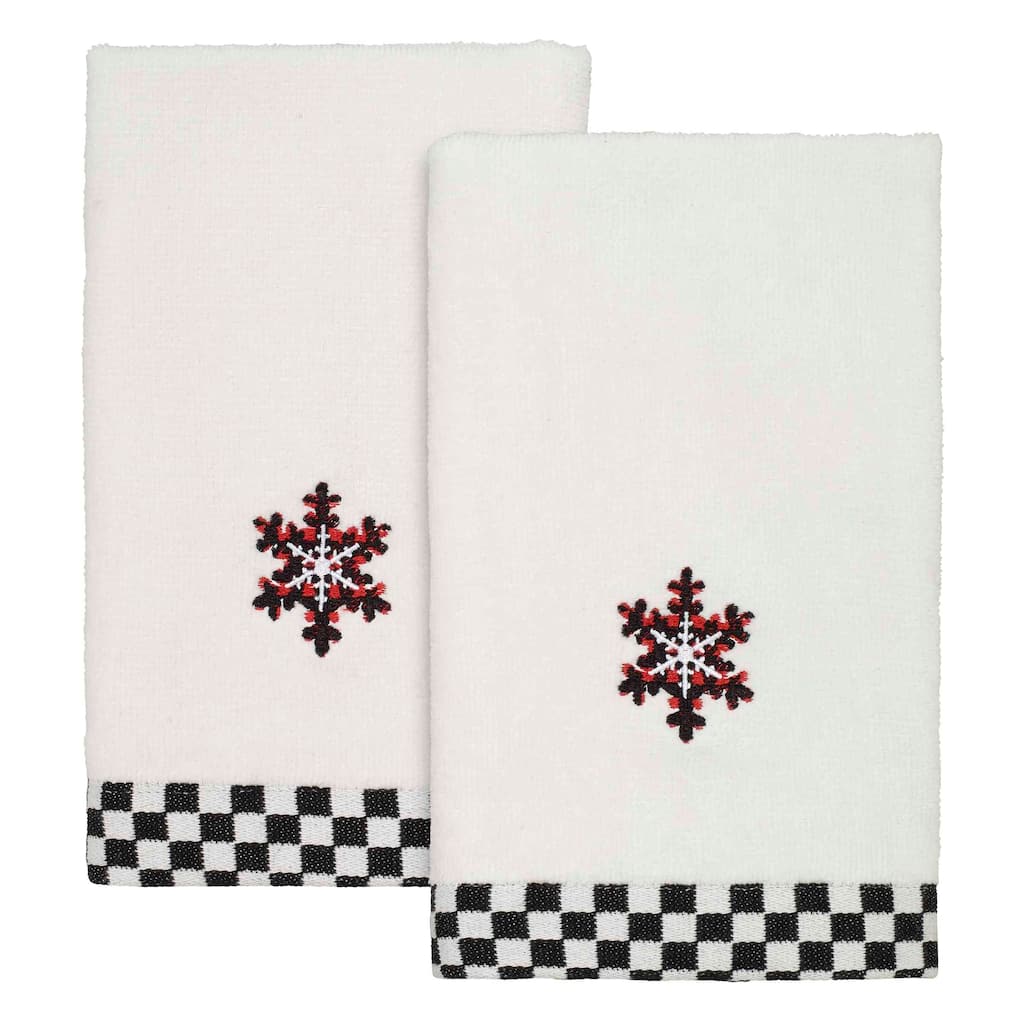 Avanti Linens Tis the Season 2-Pack Fingertip Towel Set - Fingertip Towel 2pk Set